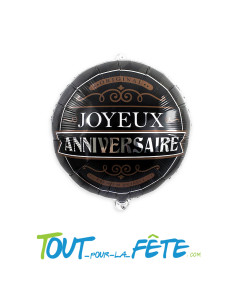 Ballon aluminium Joyeux Anniversaire
