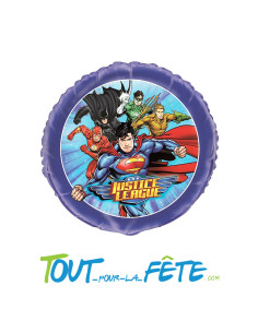 Ballon aluminium Justice League 45cm
