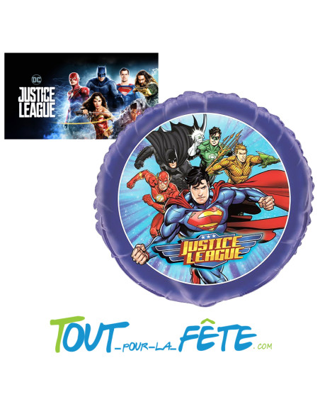 Ballon aluminium Justice League 45cm