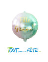 Ballon aluminium Fille ou Garçon ? 35cm