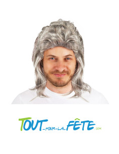 Perruque Mulet Année 80 Homme 2