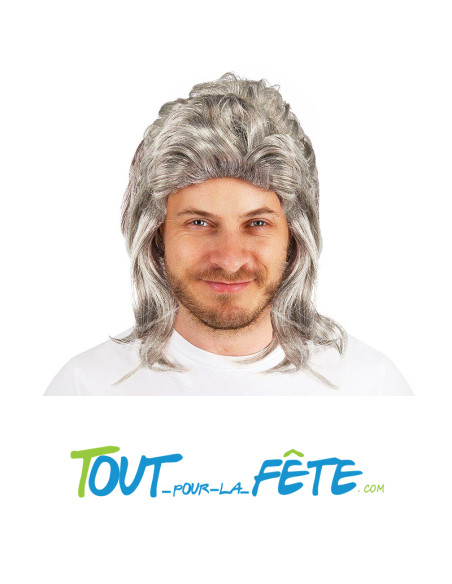 Perruque Mulet Année 80 Homme