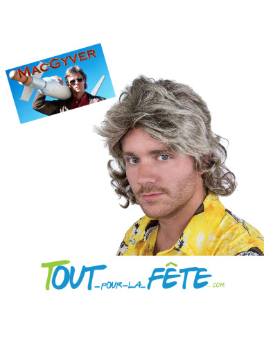 Perruque Mac Gyver Homme