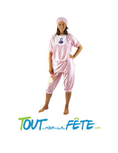 Déguisement de Bébé Rose