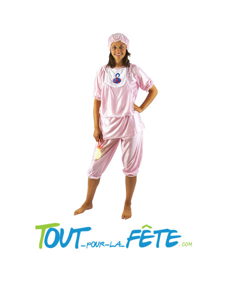 Déguisement de Bébé Rose