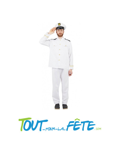 Déguisement de capitaine de navire adulte