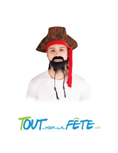 Moustache et barbe de Pirate 2