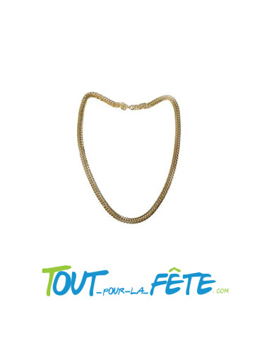 Collier chaine métallique OR 55cm