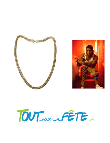 Collier chaine métallique OR 55cm