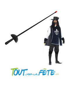 Épée fleuret de mousquetaire avec craie 64cm 2