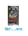 Drapeau suspendu pirate 120x55cm