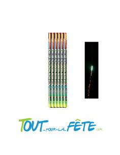 Chandelle romaine 10 coups multicolores 2