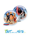 Ballon bubble transparent Star Wars 56 cm