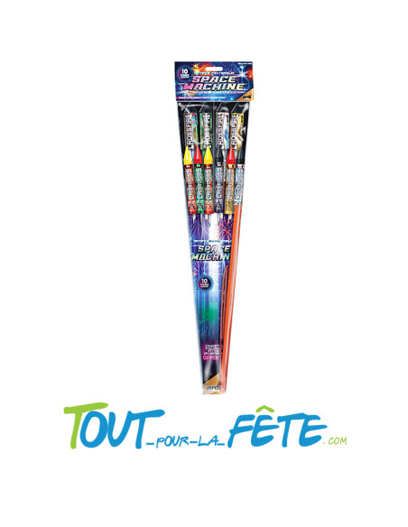 Assortiment de 10 fusée SPACE MACHINE
