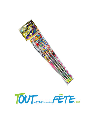 Assortiment d'artifice amateur