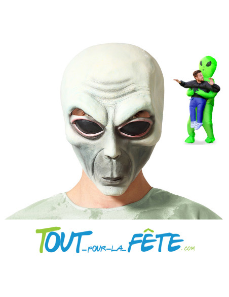 Masque alien / extraterrestre en latex