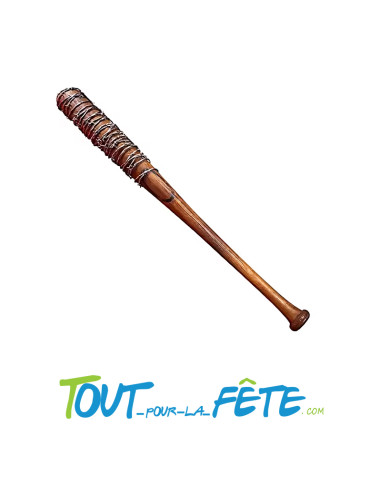Batte de baseball avec fil barbelé