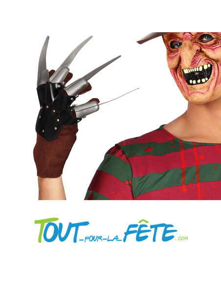 1 Gant avec griffe Freddy Krueger