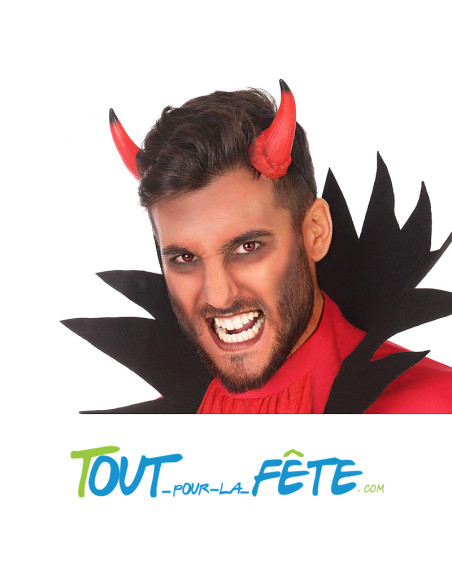 Cornes de diable avec elastique
