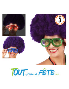 Lunettes a barreaux lumineuses