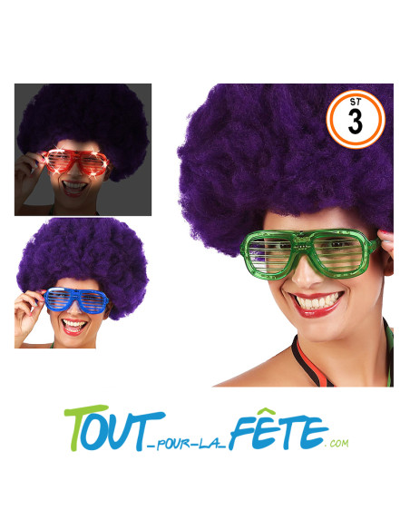 Lunettes a barreaux lumineuses