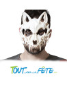 Masque squelette avec corne