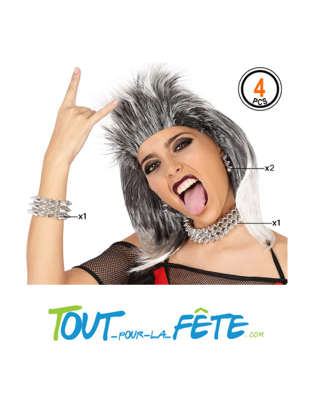 Set punk 4 pièces