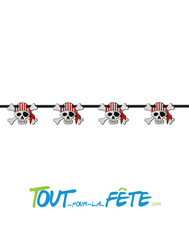 Guirlande 10 pirate 2 mètres