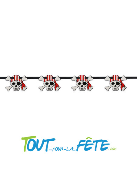 Guirlande 10 pirate 2 mètres