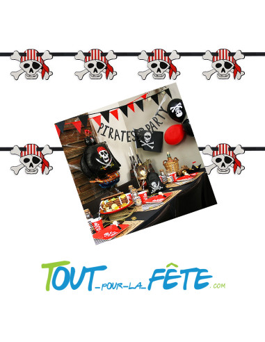 Guirlande 10 pirate 2 mètres