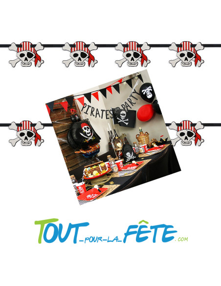 Guirlande 10 pirate 2 mètres