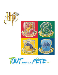 Lot de 16 serviettes en papier Harry Potter 2