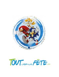 Ballon aluminium Sonic© 46cm