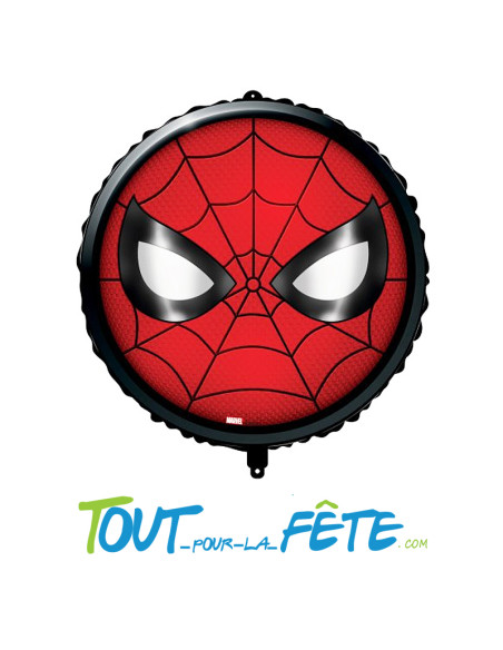 Ballon aluminium rond Spider Man© 46cm