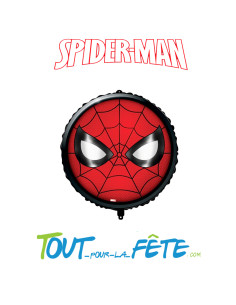 Ballon aluminium rond Spider Man© 46cm 2