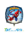 Ballon aluminium carré Spider Man© 43cm