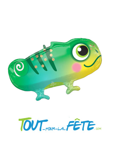Ballon aluminium Caméléon 55cm