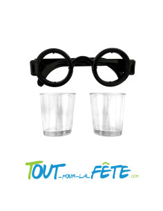 Lunettes Shot Lunettes de fêtes avec 2 shooters