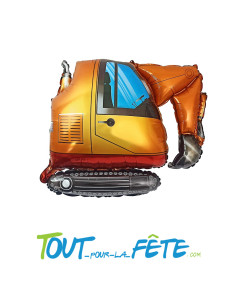 Ballon camion de chantier tractopelle 45 x 54 cm