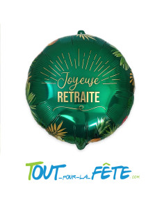 Ballon aluminium joyeuse retraite