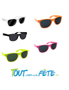 Lunettes fluo 4 coloris