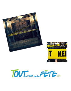 ruban de délimitation "keep out" 2