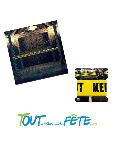 ruban de délimitation "keep out"