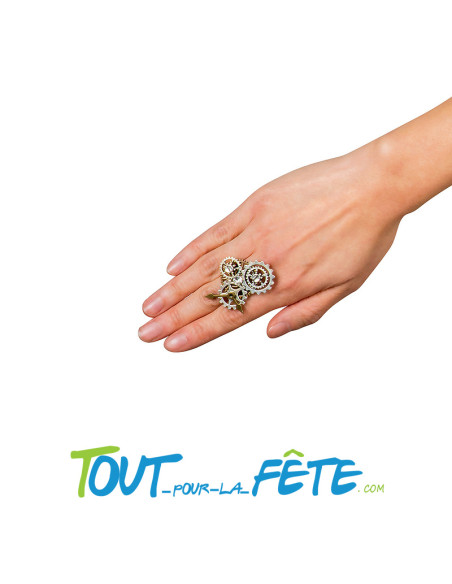 Bague steampunk