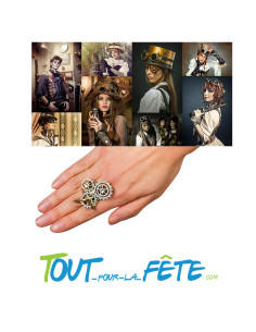 Bague steampunk 2