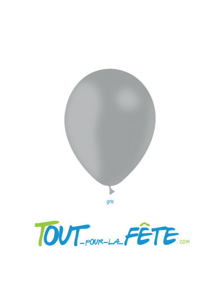 Sachet de 50 Ballons latex métallisé 30 cm choisissez vos couleurs