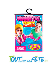 Menottes géantes gonflable 2