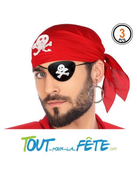 Set pirate 3 pièces