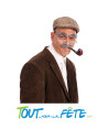 Set de vieillard chapeau, pipe, lunettes, moustaches, sourcils