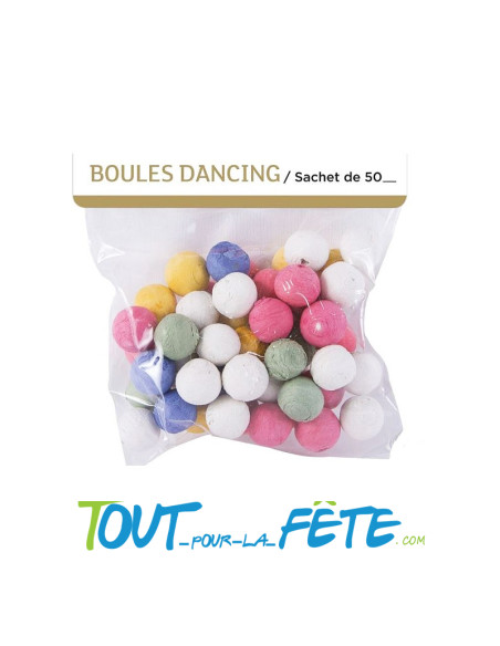 Lot de 50 boules a sarbacane